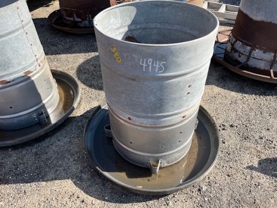 Galvanized Feeder