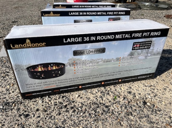 NEW Landhonor 36in Fire Ring
