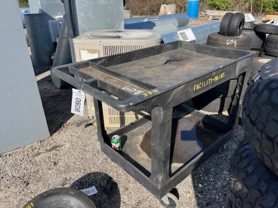 Black Poly Cart