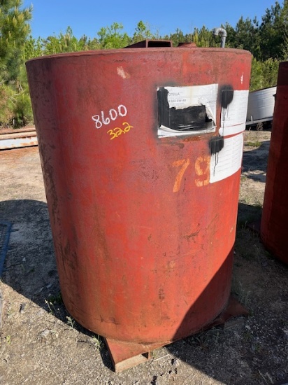 (1) 500 Gallon Tank On Skids