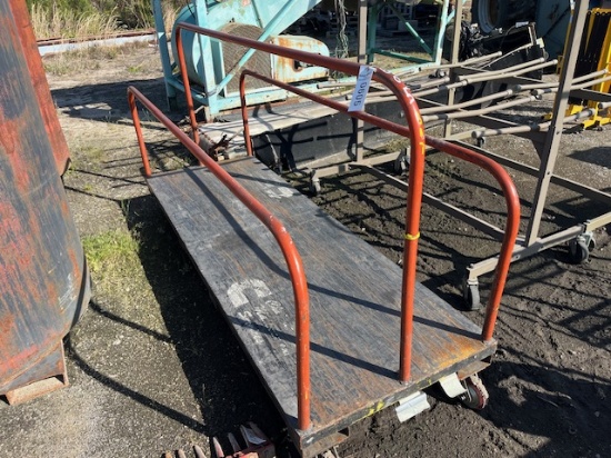 Orange Dolly Cart