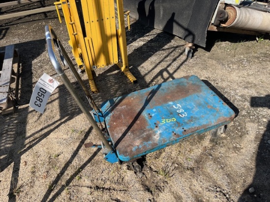 Blue Dolly Cart