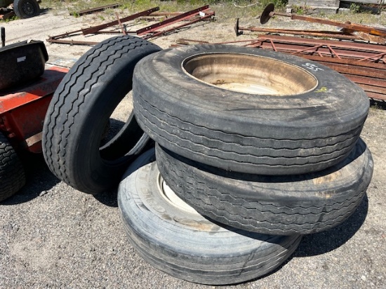 (4) Truck Tires & Rims