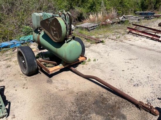 Air Tank On Trailer