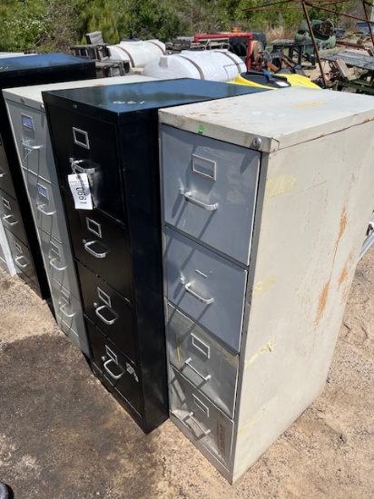 (3) Filing Cabinets