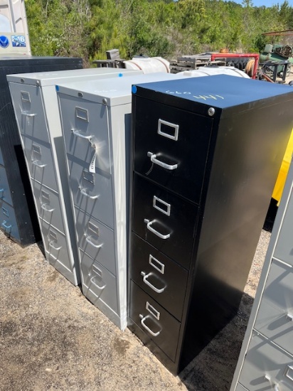 (3) Filing Cabinets