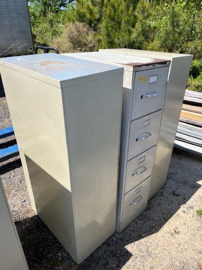 (3) Filing Cabinets