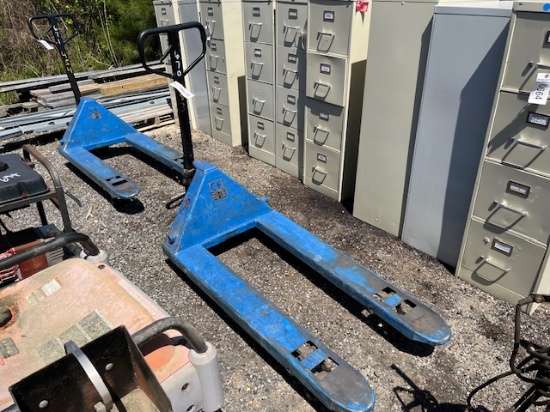 Blue Pallet Jack