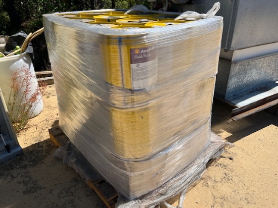 Pallet Of Aeroshell 31 Fluid