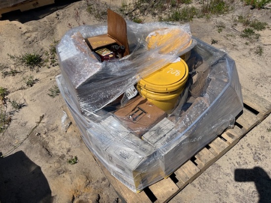 Pallet Of Misc. Oil Supplies