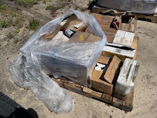Pallet Of Misc. Oil Supplies