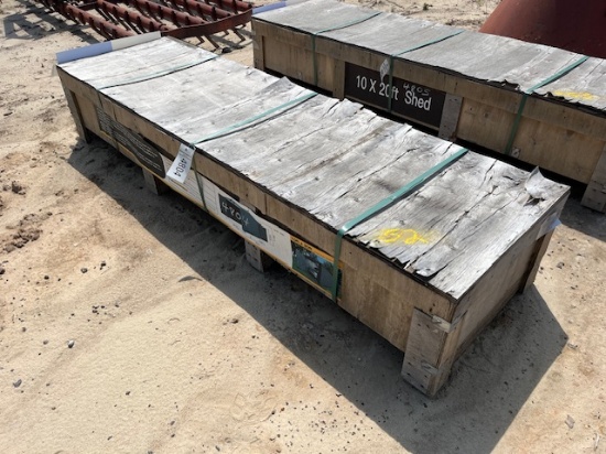 10ft x 20ft Metal Shed Kit
