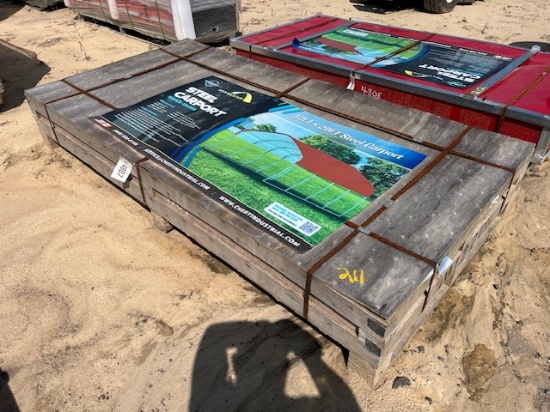NEW Steel Carport Kit 12ft X 20ft
