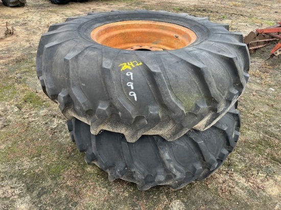 (2) 18.4-26 Tires & Rims