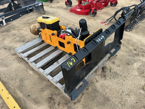 NEW GIYI Skid Steer Post Driver QA