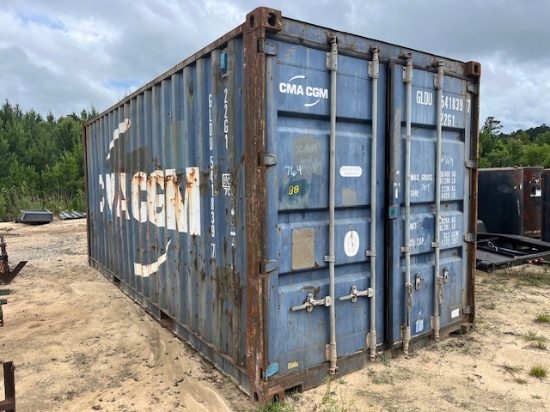 (1) Used 20ft Shipping Container