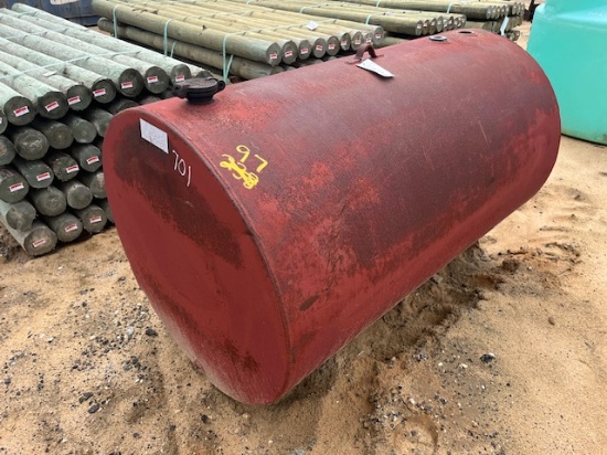 Red Steel Fuel Drum