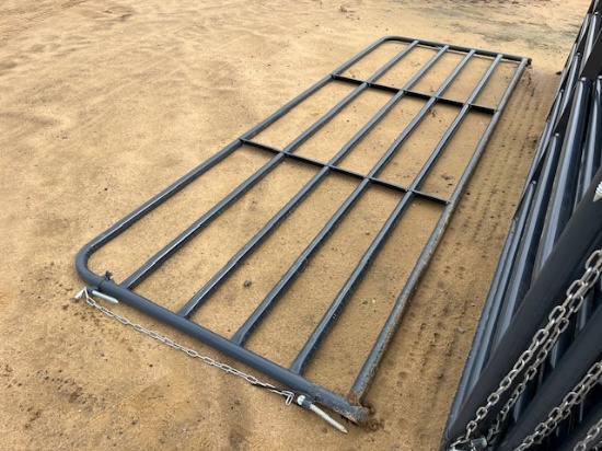 (1) NEW Apx 12ft 6 Bar Gate