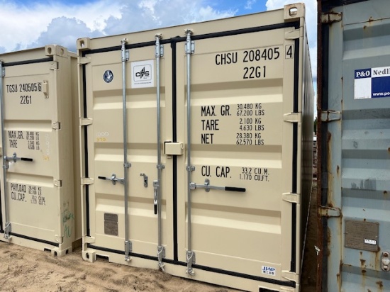 NEW One Trip 20ft Shipping Container