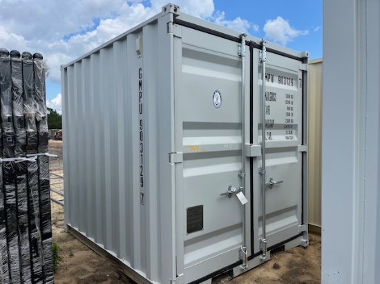 NEW 9ft Shipping Container w/ Side Door