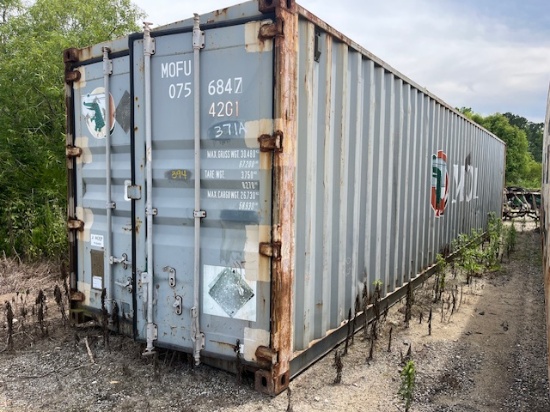 (1) Used 40ft Shipping Container
