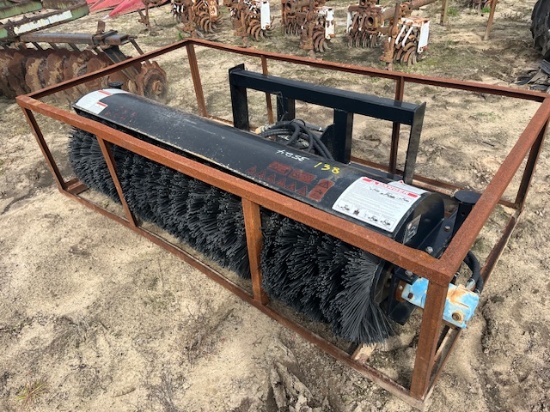 Mower King Quick Attach Broom