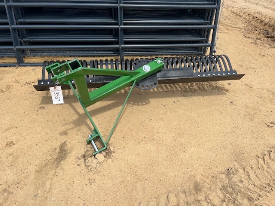 NEW JBAR 6ft Landscape Rake Green
