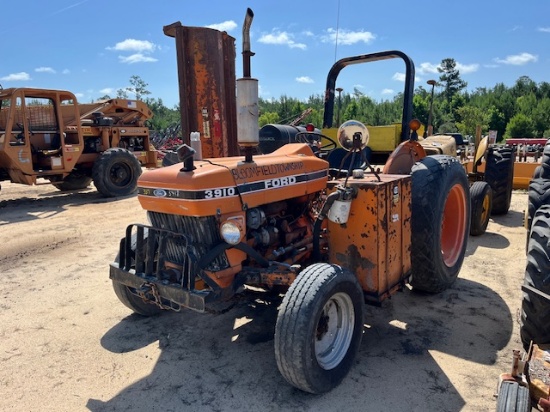 Ford 3910 II Tractor w/ Flail Mower