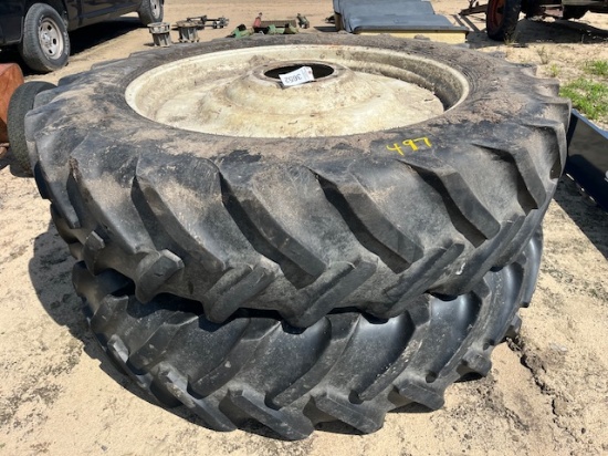 Set Of 480/80R50 Tires & Rims
