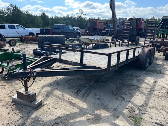 Apx 18ft Double Axle Trailer N/T