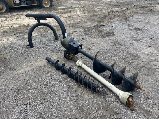 3pt Post Auger w/ 2 Bits