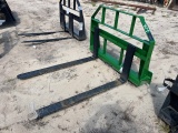 Set Of NEW CID 4KLB Forks John Deere Hook Up