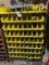 Yellow Tray Hardware Bin w/ Hardware