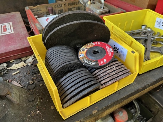 Lot Of Grinding Wheels