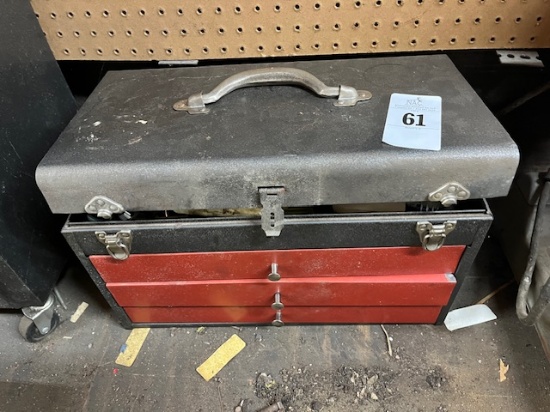 Tool Box Full Of Drill Bits