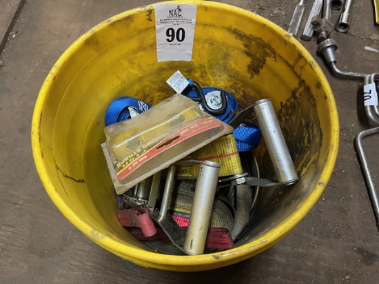 Bucket Of Ratchet Straps