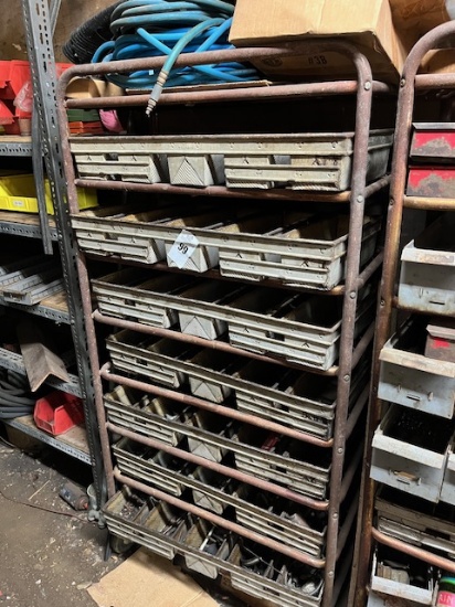 Hardware Storage Shelf & Contents