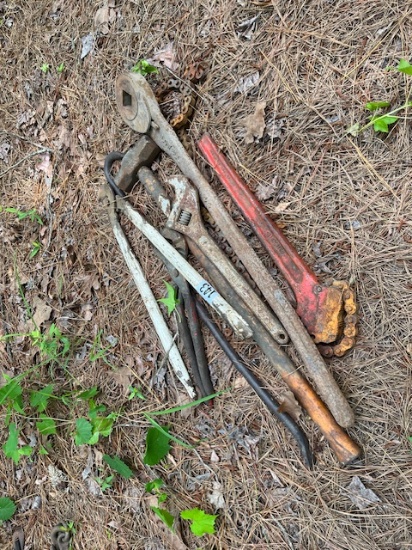 Lot Of Large Hand Tools