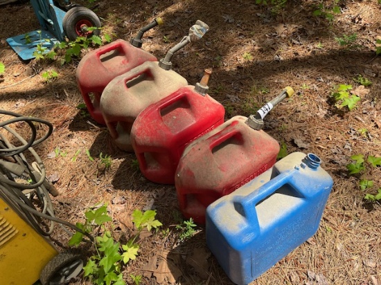 (5) Gas Jugs