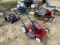 Red Push Mower