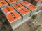 Orange Storage Lockers