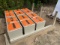Orange Storage Lockers