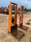 (1) Orange Material Lift