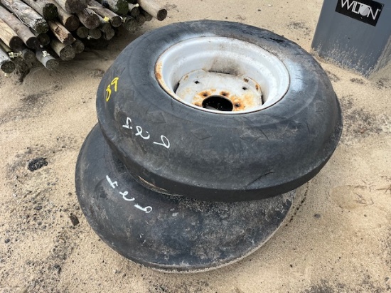 (2) Implement Tires & Rims