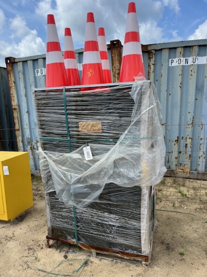 Apx (250) NEW PVC Safety Cones