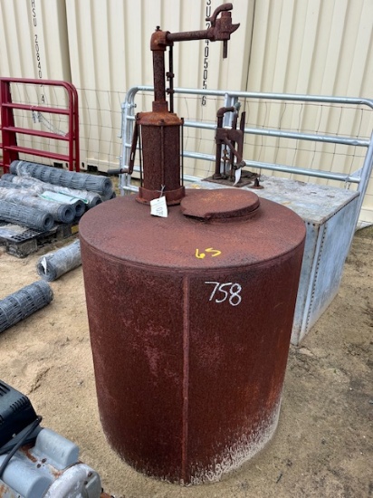 Fuel Drum w/ Hand Pump