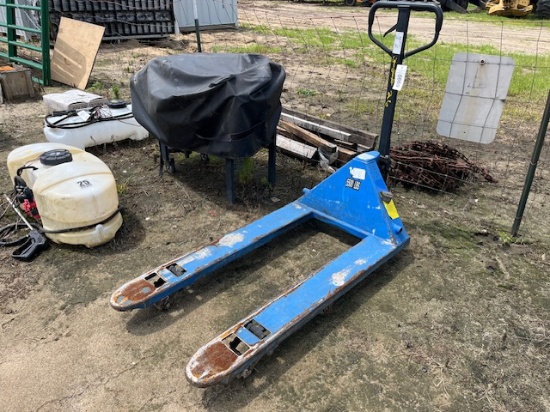 Blue Pallet Jack