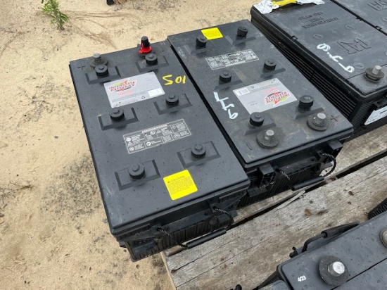(2) Interstate 8D Batteries