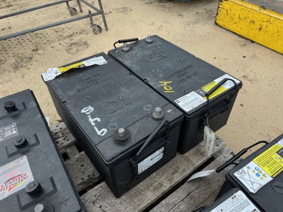 (2) CAT 8D Batteries