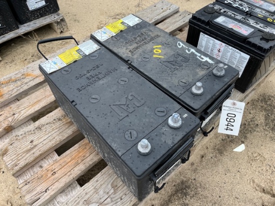(2) CAT 8D Batteries